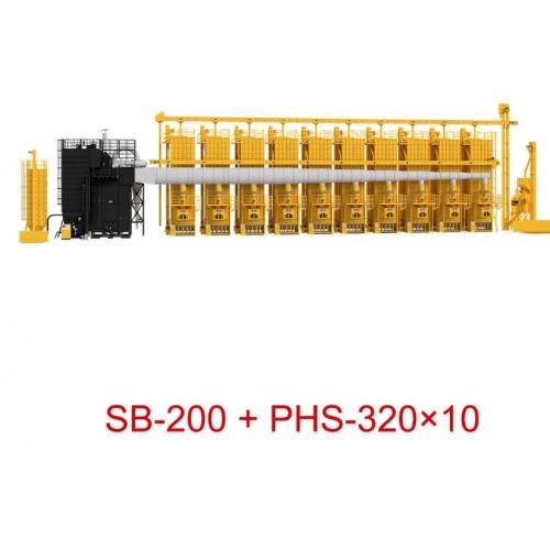 SB-200生质能热风炉干燥中心